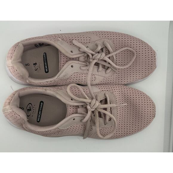 GUC Athletic Works Pink‎ Memory Lightweight Sneakers Running Shoes Walking Shoes - Picture 8 of 13